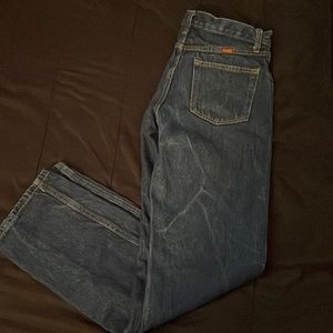 dark washed straight leg jeans 30 x 32